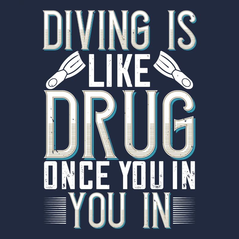La plongée est comme la drogue, une fois que vous entrez, VOUS DANS.