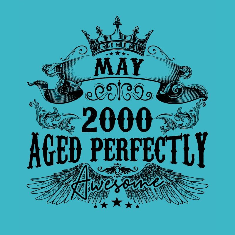 2000 | May Aged Perfectly 2000 Geburtstagsgeschenk