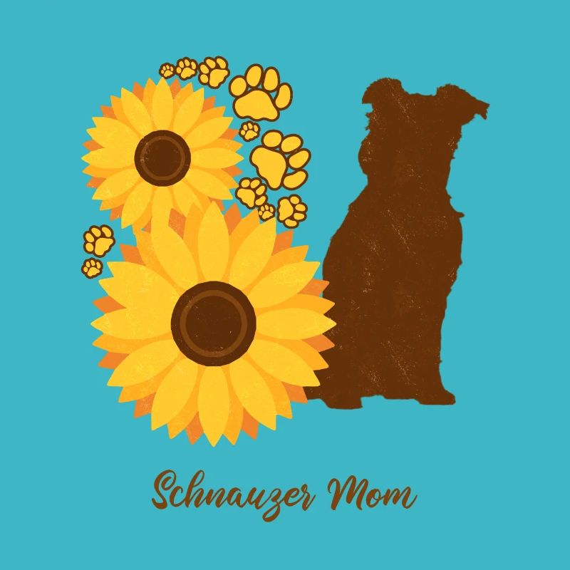 Sonnenblumenmutter - Schnauzer