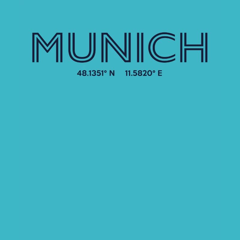 Germany City Coordinates - Munich