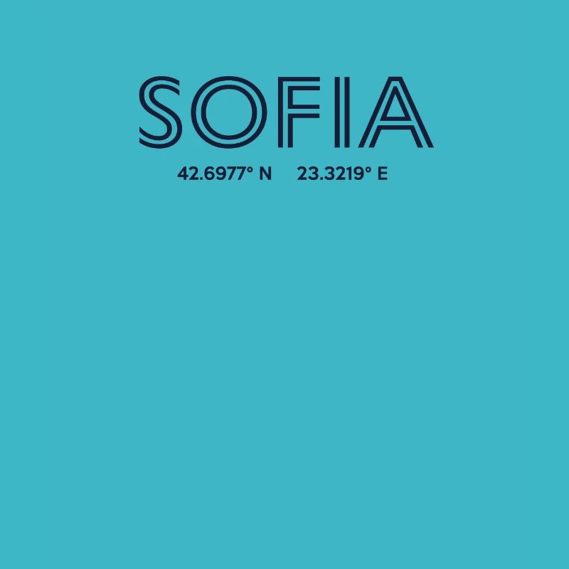 Bulgaria City coordinates - Sofia