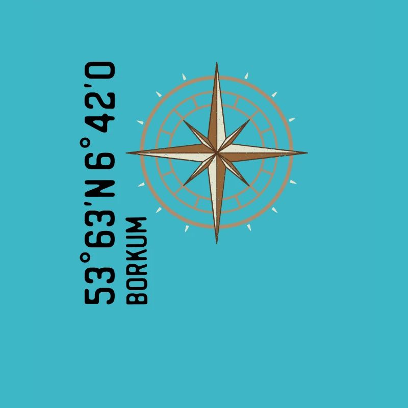 Borkum coordinates
