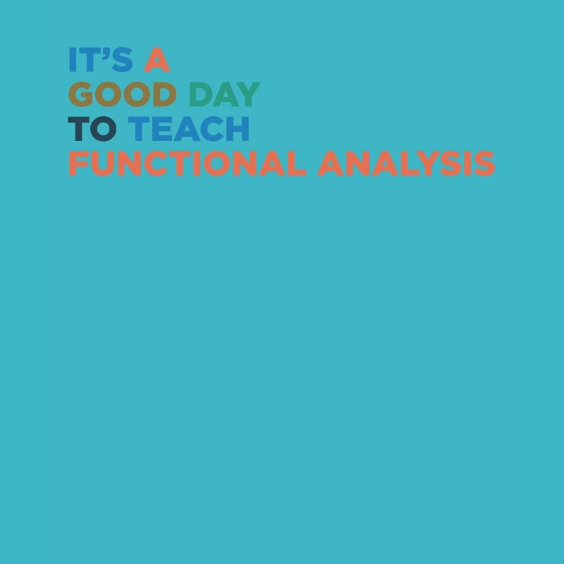 Teaching functional analysis teachers