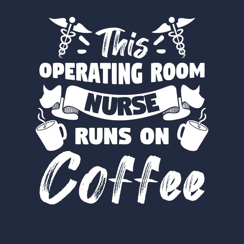 Diese OP-Krankenschwester läuft auf Kaffee ODER Krankenschwestern
