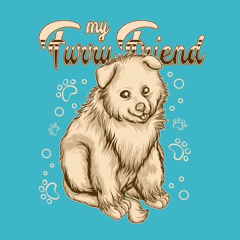 MON CHIEN AMI À FOURRURE