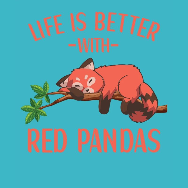 Tenue de panda rouge mignon petit panda