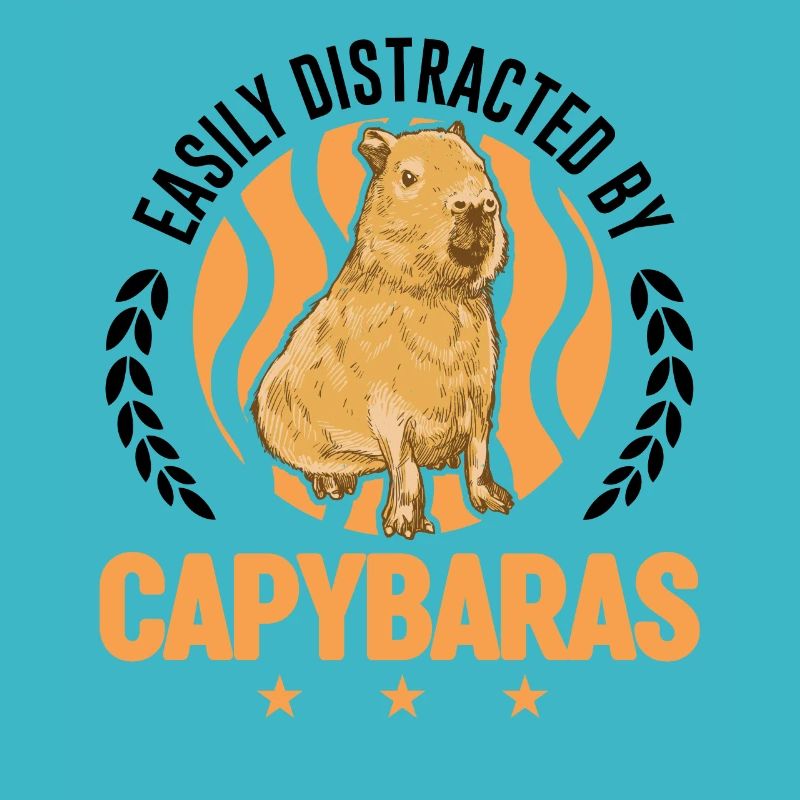 Facilement distrait par Capybaras