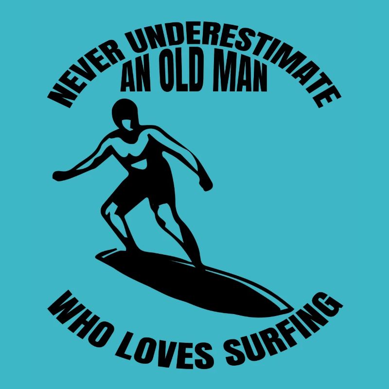 Surfer Daddy Surfboard Surfing Dad Surf Instructor