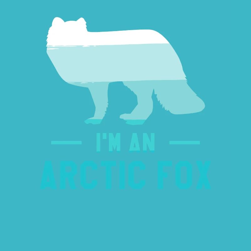 Ich bin ein Arctic Fox White Foxes Liebhaber