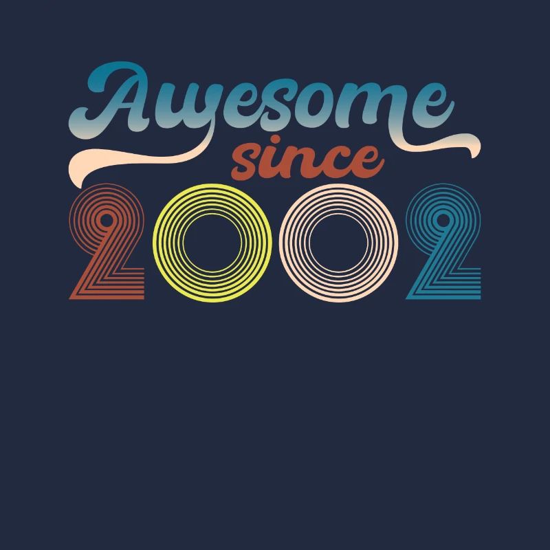 Fantastic since 2002 retro 21st Bitrthday