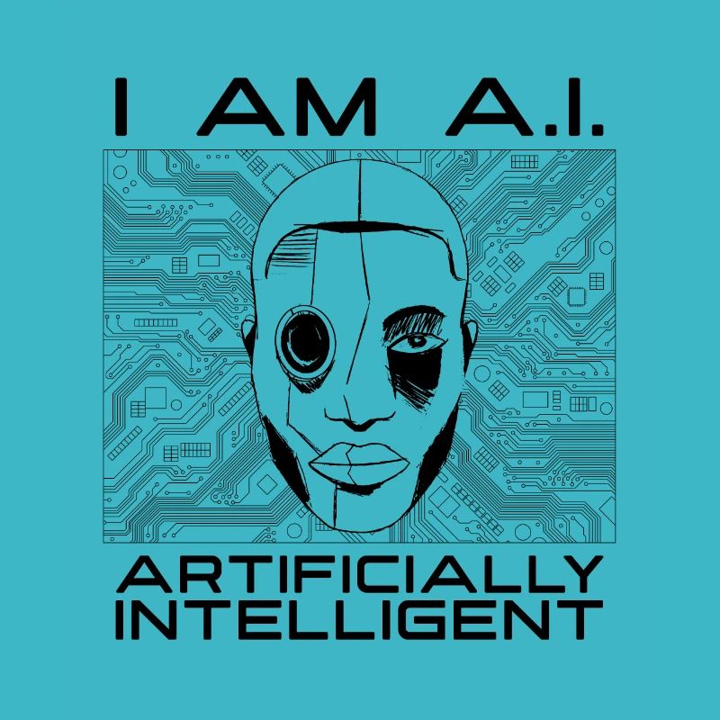 Je suis I.A., programmeur de technologie artificielle, robotique