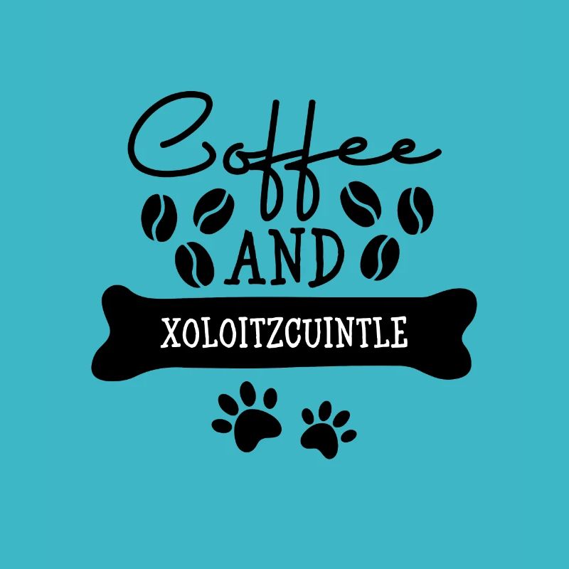 Café et xoloitzcuintle