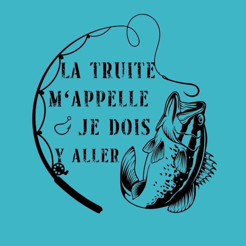 La Truite m'appelle , cadeau pour pêcheur