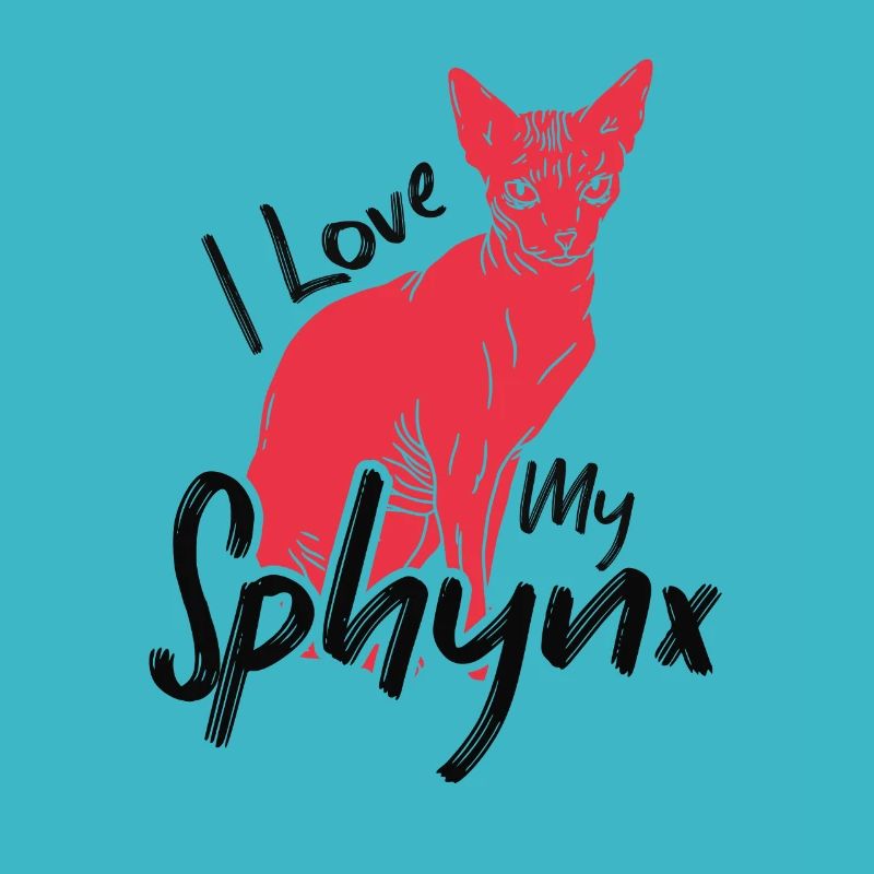 J’aime le propriétaire de mon chaton Sphynx