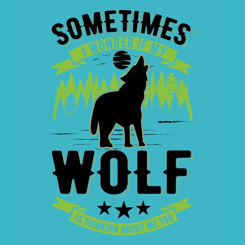 Wolf lover gift wolf pack