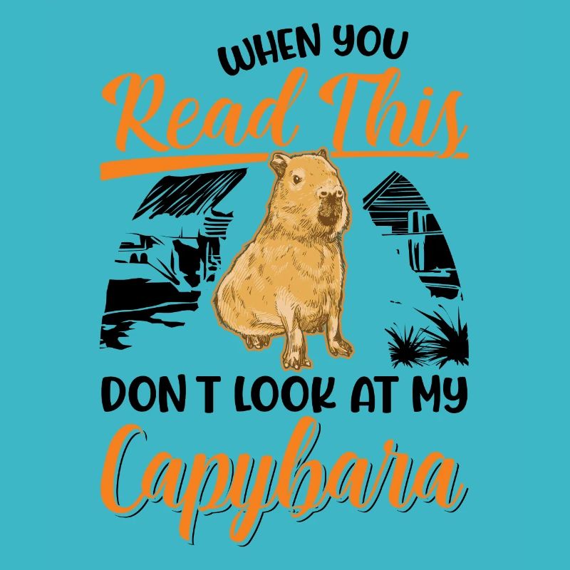 Capybara Cadeau Capibara capybara