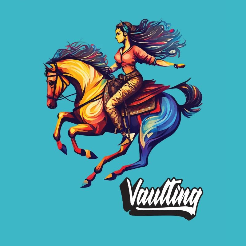 Vaulting Vaulting Horse Acrobatics Riding