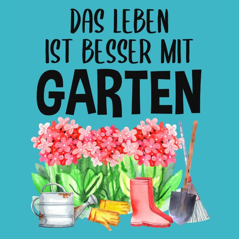 Garten Spruch Hobby Gärtner Geschenkidee