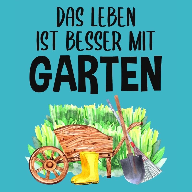 Garten Spruch Hobby Gärtner Geschenkidee