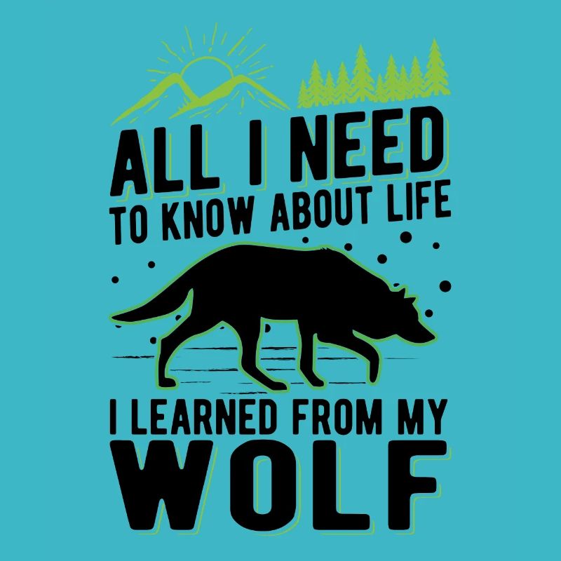 Wolf Lover Gift Wolf Pack