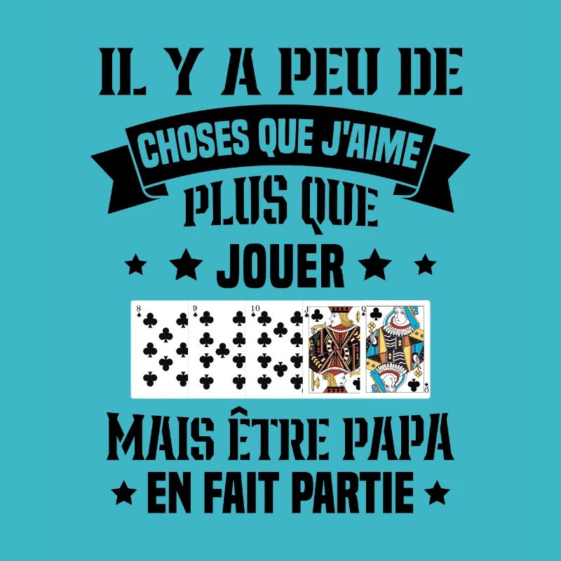 J'aime plus que jouer mais être papa idée cadeau