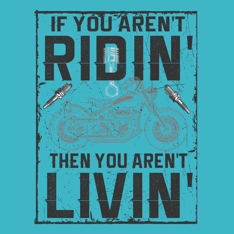 Lustiges Motorrad Geschenk Biker Spruch