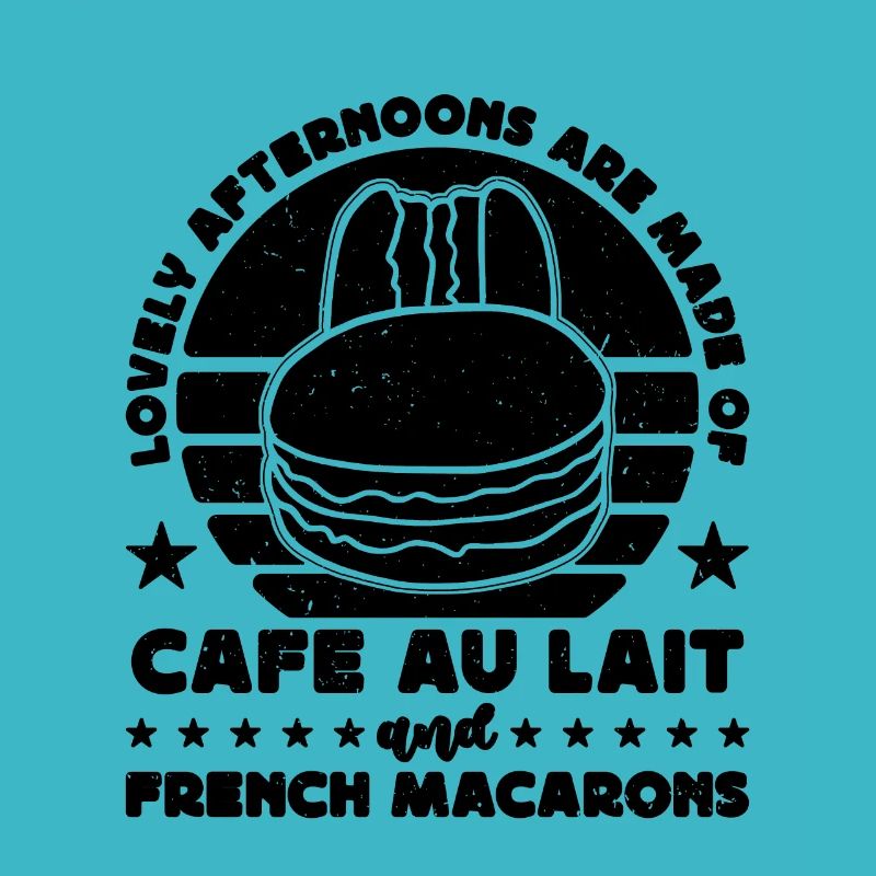 Lovely Afternoons Are Retro Artfully Macaron Lover