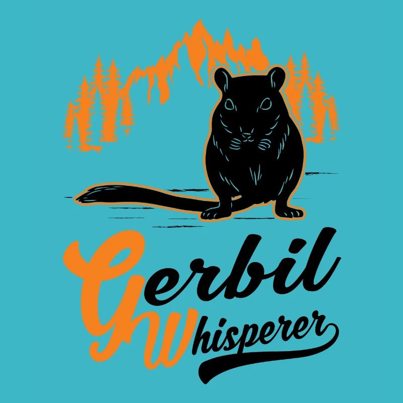 Gerbil Whisperer Racing Rat Cadeau Gerbille