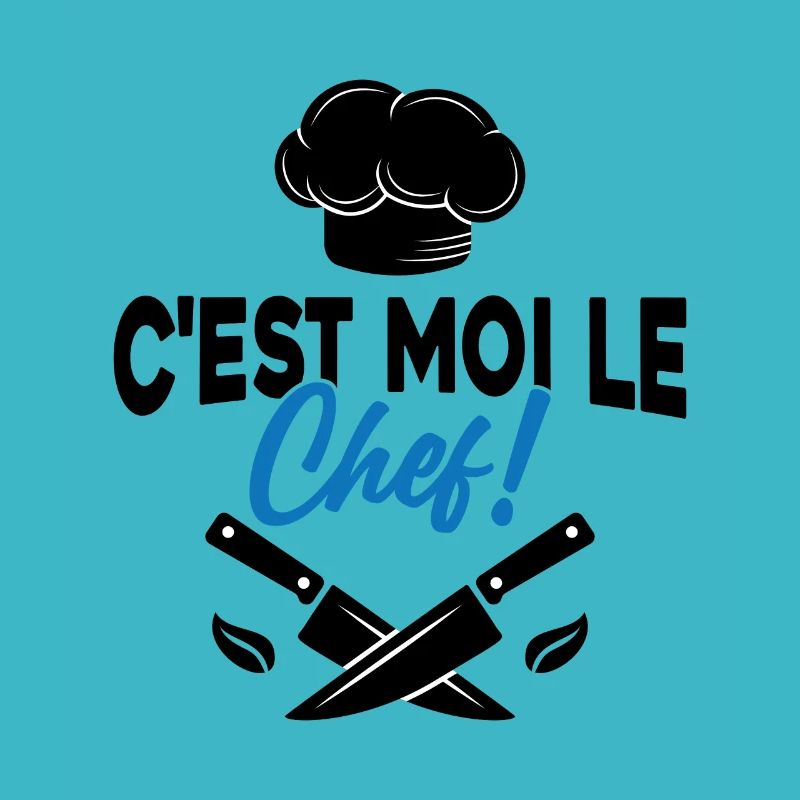 C'est moi le chef Toque de cuisinier