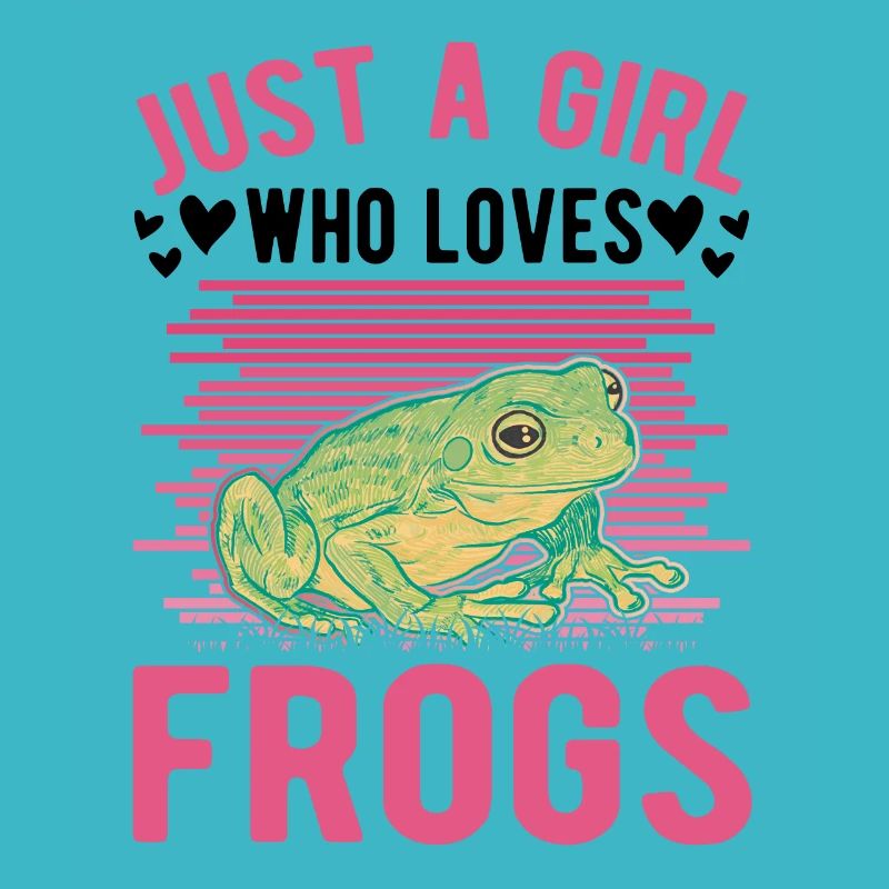 Frosch Mädchen Laubfrosch