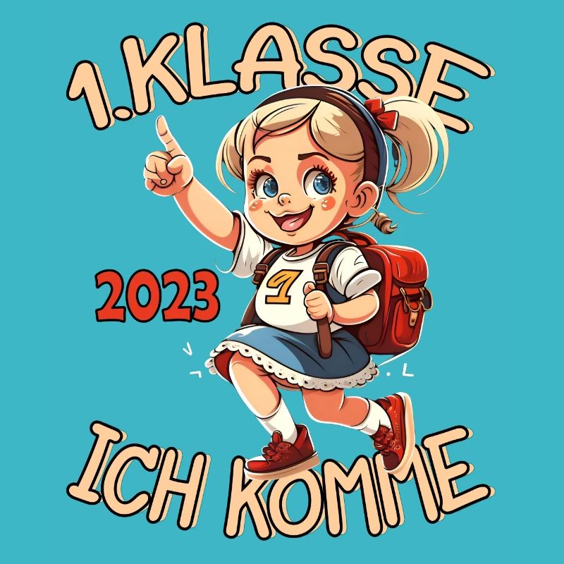 1. Klasse Ich komme Schule 2023 Mädchen