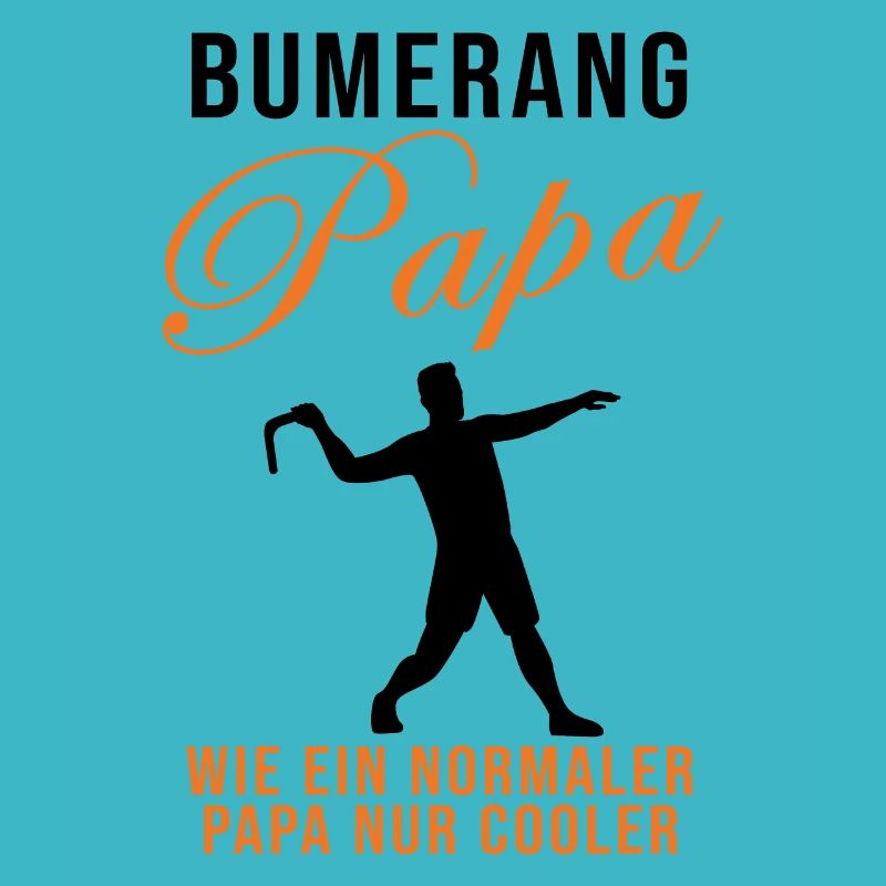 Bumerang Papa Spruch Bumerang Werfer Geschenk