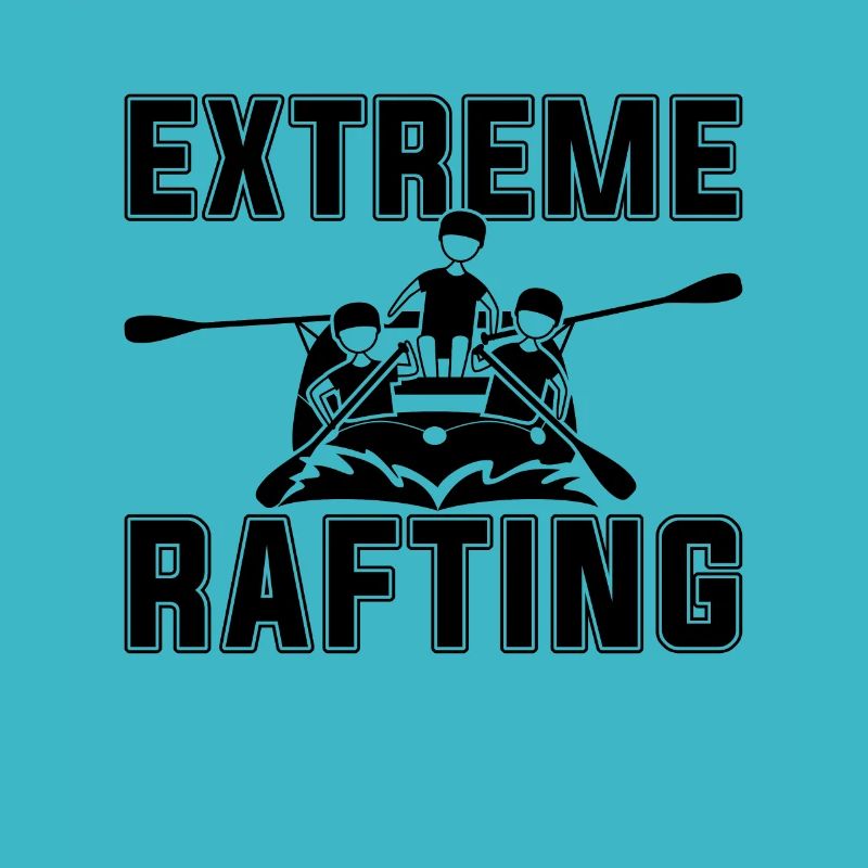 Extreme Rafting Canoeing Paddling Rafting Lover