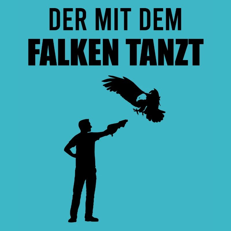 Falkner Mit Greifvogel Spruch Falknerei Geschenk