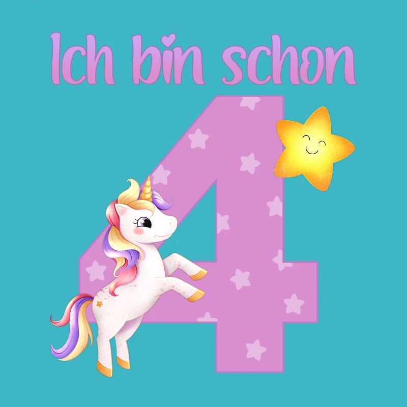 Ich bin schon 4 - Einhorn