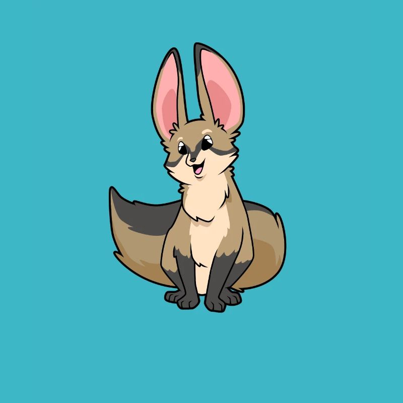 Kawaii Löffelhund