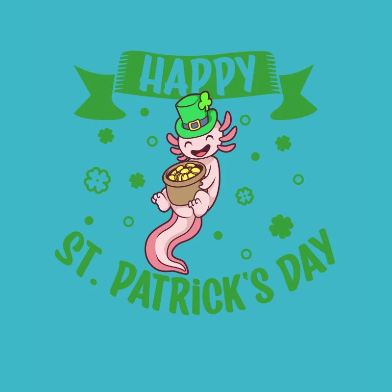 St Patrick’s Axolotl - Bonne Saint-Patrick