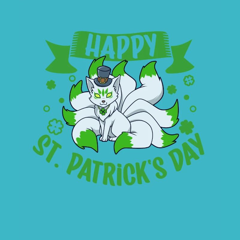 St Patrick’s Kitsune - Bonne Saint-Patrick