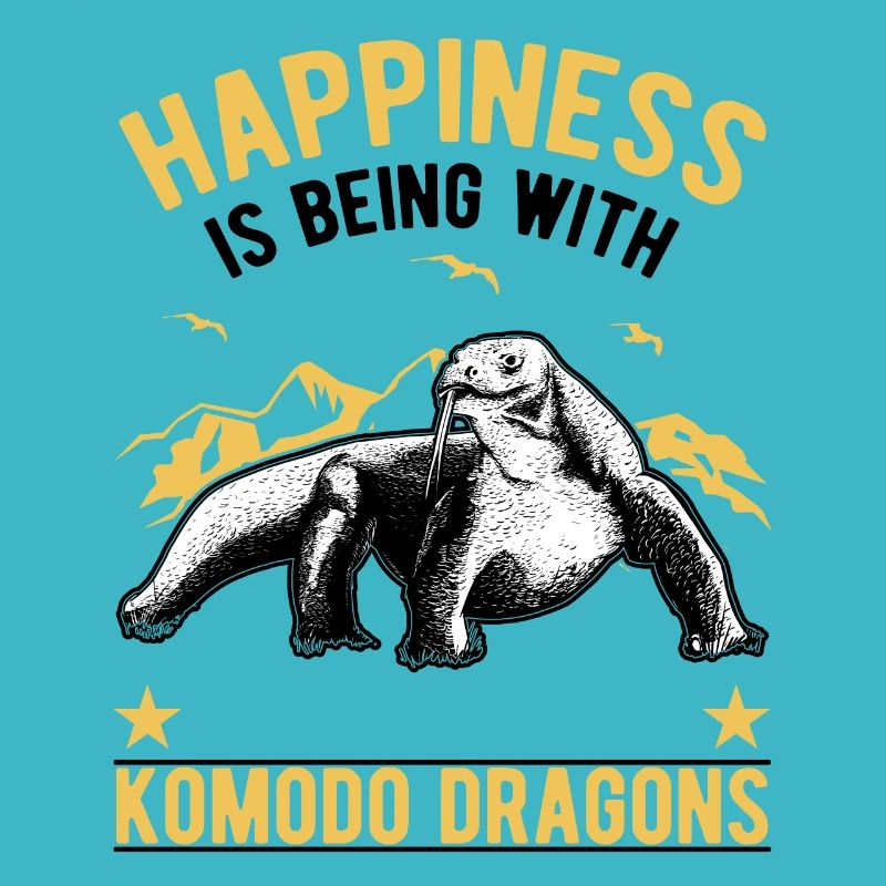 Komodowaran Glück Komododrache Waran