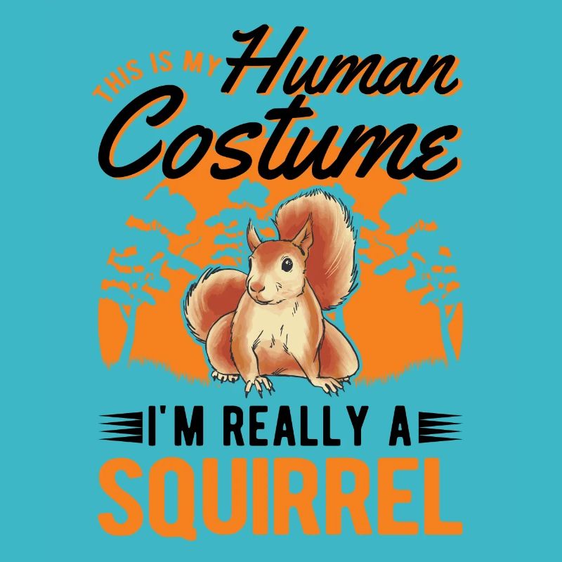 Squirrel Human Costume Halloween