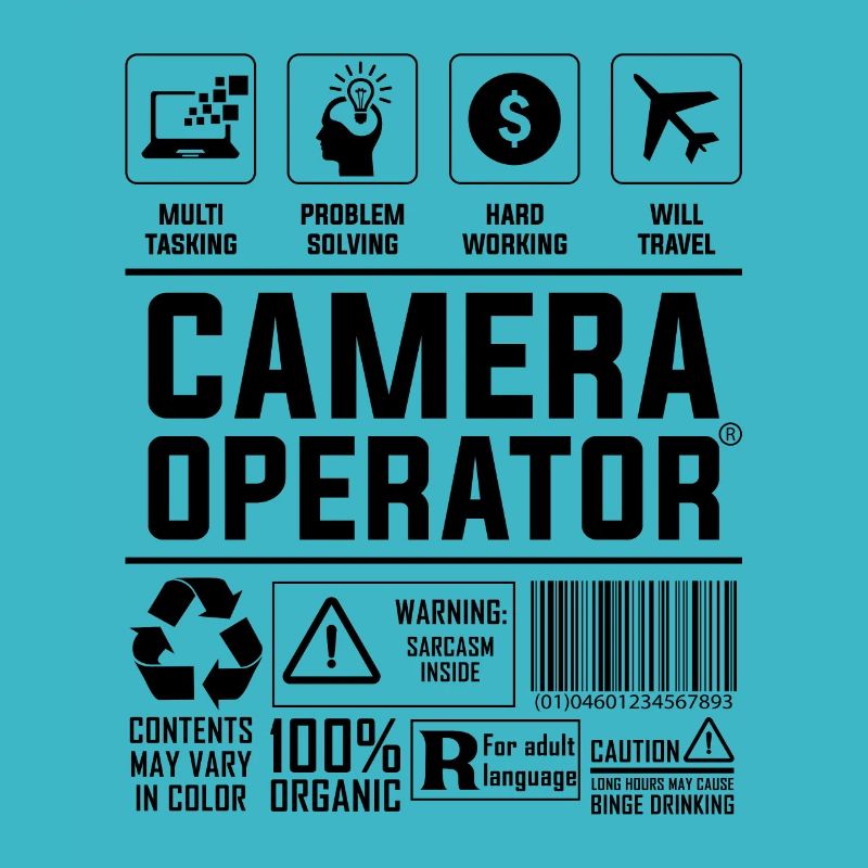 Camera Operator Loves Movie Maker Camera Operator