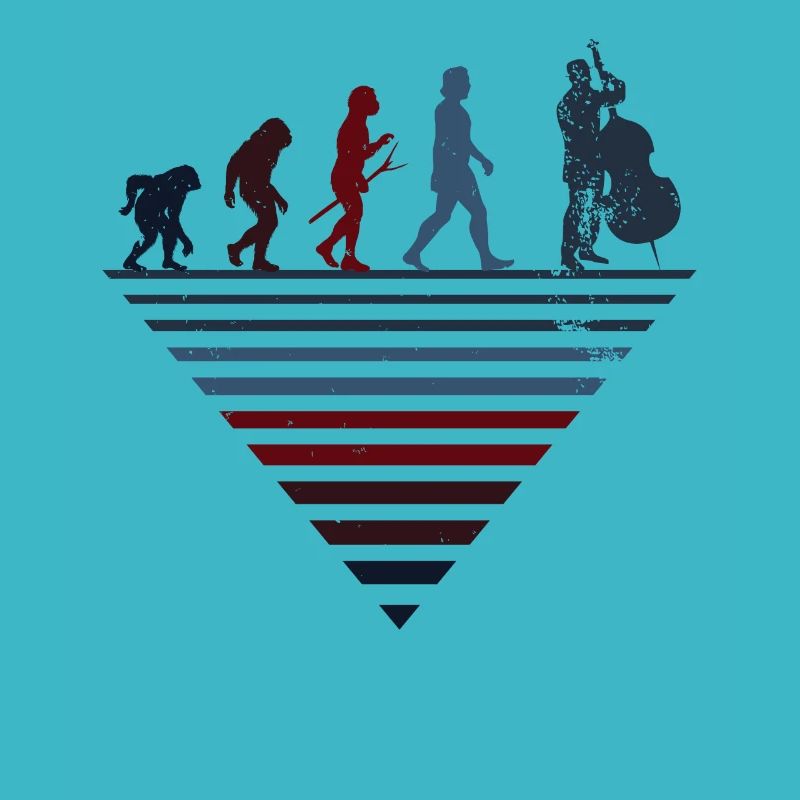 Human Evolution - Vintage Cello