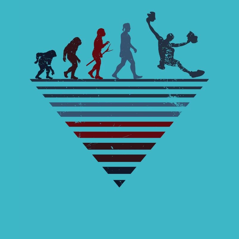 Menschliche Evolution - Vintage Bouldern