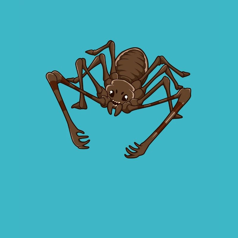Araignée Fléau Kawaii