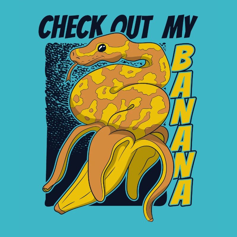 Découvrez ma boule de banane Python Snake Banana