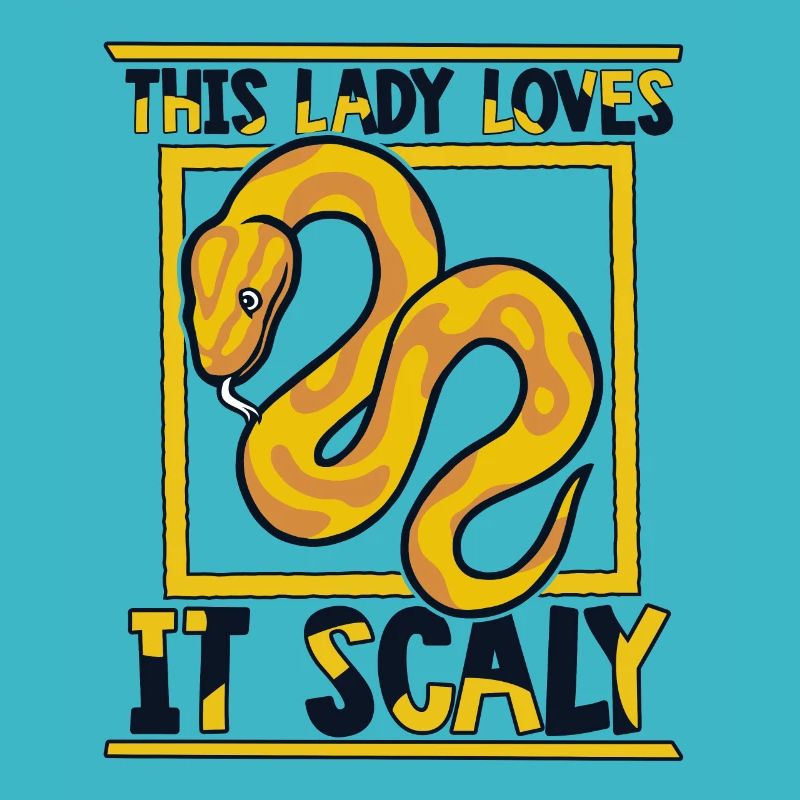 Cette dame l’aime Scaly Python Snake Banana