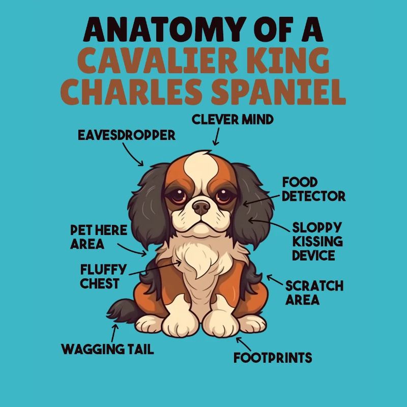 Explication du chien Anatomie d’un roi cavalier