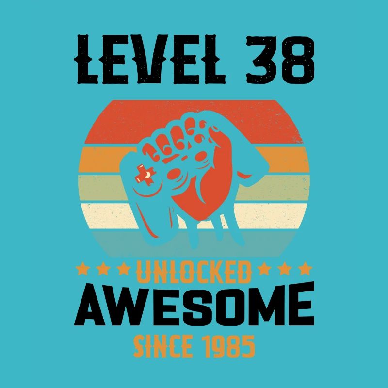 Level 38 complete 1985 Birthday Gift
