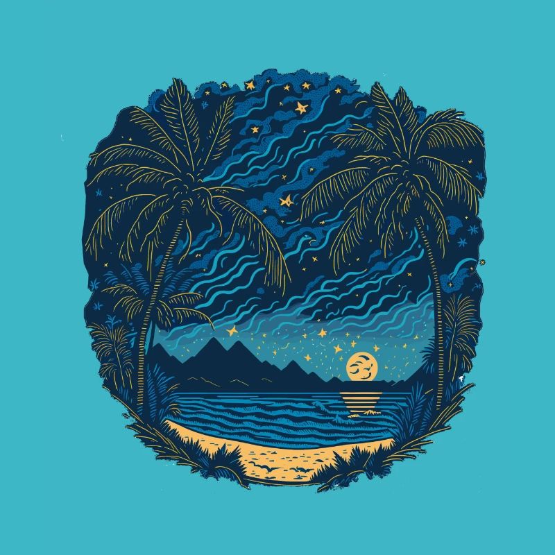 Nuit étoilée tropicale Beatch