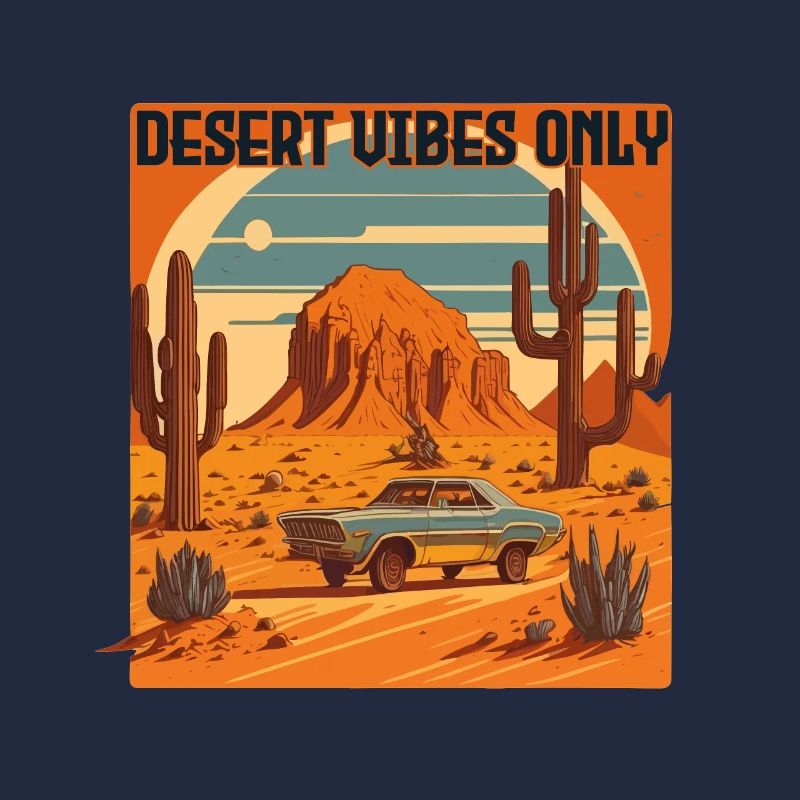 DESERT VIBES ONLY (Retro style)
